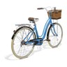 Bicicleta Feminina GTS Retrô City Aro 26 com Cestinha e Para-lama| GTS M1 Retrô City - Azul Bebê - 3