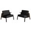 Imbuia/Suede Preto
