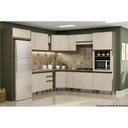 Ver imagem 1 de Cozinha Modulada Henn Connect 19 Peças (5armários+5 Balcões+1 Paneleiro+8 Complementos) C19p01
