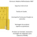 Ver imagem 3 de Cabeceira de Cama Box Estofada 160 Cm Casal Emma Suede