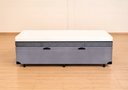 Ver imagem 3 de Cama Box Baú Solteirão Serenelife - Suede Cinza Escuro