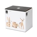 Ver imagem 5 de COELHO & ELEFANTE & RENA - KIT C/ 3 PEÇAS PORTA ANÉIS COBRE