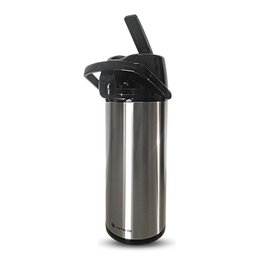 Garrafa Térmica Mônaco Inox Alavancada Café Leite Chá Ampola De Vidro 2,5L Unitermi - 1