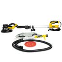 Ver imagem 1 de Lixadeira Parede e Teto 110v Telescópica Elétrica 900w Saco Coletor Profissional Rotta 376 2255
