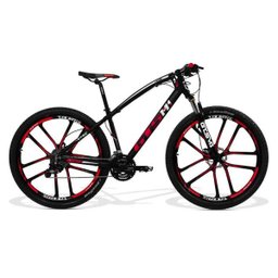 Bicicleta GTS Aro 29 Freio a Disco Hidráulico Câmbio 27 Marchas e Amortecedor com Câmara Anti - Pret - 1