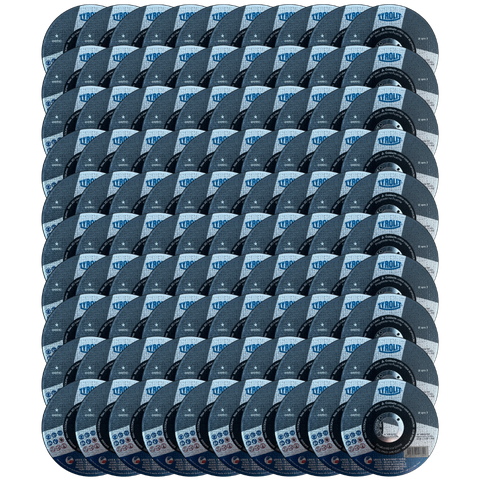 Kit Discos de Corte Basic para Inox 4.1/2" - Tyrolit - 100 Peças