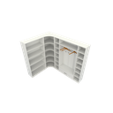 Ver imagem 2 de Kit Armário Closet Modulado M2 (colmeia, Loja, Expositor, Sapateira, Roupa, Organizador)