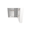 Ver imagem 5 de Kit Armário Closet Modulado M1 (colmeia, Loja, Expositor, Sapateira, Roupa, Organizador)