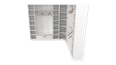 Ver imagem 5 de Kit Armário Closet Modulado M1 (colmeia, Loja, Expositor, Sapateira, Roupa, Organizador)