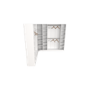 Ver imagem 6 de Kit Armário Closet Modulado M1 (colmeia, Loja, Expositor, Sapateira, Roupa, Organizador)