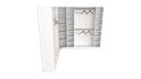 Ver imagem 6 de Kit Armário Closet Modulado M1 (colmeia, Loja, Expositor, Sapateira, Roupa, Organizador)