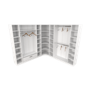 Ver imagem 2 de Kit Armário Closet Modulado M1 (colmeia, Loja, Expositor, Sapateira, Roupa, Organizador)