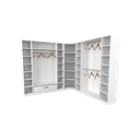 Ver imagem 3 de Kit Armário Closet Modulado M1 (colmeia, Loja, Expositor, Sapateira, Roupa, Organizador)