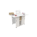 Ver imagem 4 de Mesa Dobrável para Corte de Tecidos MDF Branco 150x120x100cm