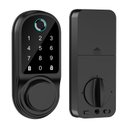 Ver imagem 1 de Fechadura Digital Biométrica Beluni Pivotante Sense Black Ty Bt 583 Tuya Bluetooth