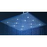 Ducha LED Quadrada Square 8mm - 30cm x 30cm - 1