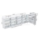 Ver imagem 2 de BALCÃO CAIXA VITRINE EXPOSITOR M438.B (LOJA, CAIXA, COMÉRCIO) MUNDI MOVEIS