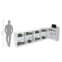 Ver imagem 5 de BALCÃO CAIXA VITRINE EXPOSITOR M438.B (LOJA, CAIXA, COMÉRCIO) MUNDI MOVEIS