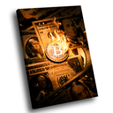 Ver imagem 1 de Quadro Bitcoin Fire -- BR ARTES
