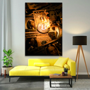 Ver imagem 3 de Quadro Bitcoin Fire -- BR ARTES