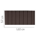 Ver imagem 2 de Painel Estofada Carla 160CM Queen Suede Marrom - D A DECOR