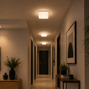 Ver imagem 3 de Plafon Acrílico 30x30 Bivolt com 3 Soquetes E27 para Teto Qualquer Ambiente