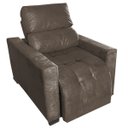 Ver imagem 2 de Poltrona Retratil e Reclinavel Madri Marrom