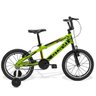 Bicicleta Infantil GTS Aro 16 Freio V-Brake | GTS M1 Advanced New Kids - Verde Kawasaki - 1