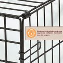 Ver imagem 7 de Gaiola Pet Hamster Porquinho da India Aves Passaros Filhote Transporte Canil Dobravel Animal de Esti