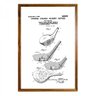 Quadros decorativos Patente Taco Golfe - 1