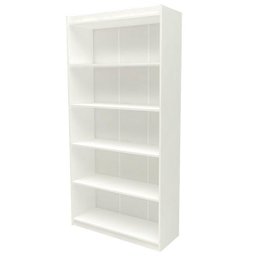 Estante De MDF 100% 5 Prateleiras Modelo Light 90x180x32 cm Comac - 1