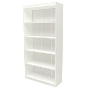 Estante De MDF 100% 5 Prateleiras Modelo Light 90x180x32 cm Comac