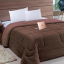 Ver imagem 2 de Coberdrom Casal Casa Dona 200x220cm Tabaco