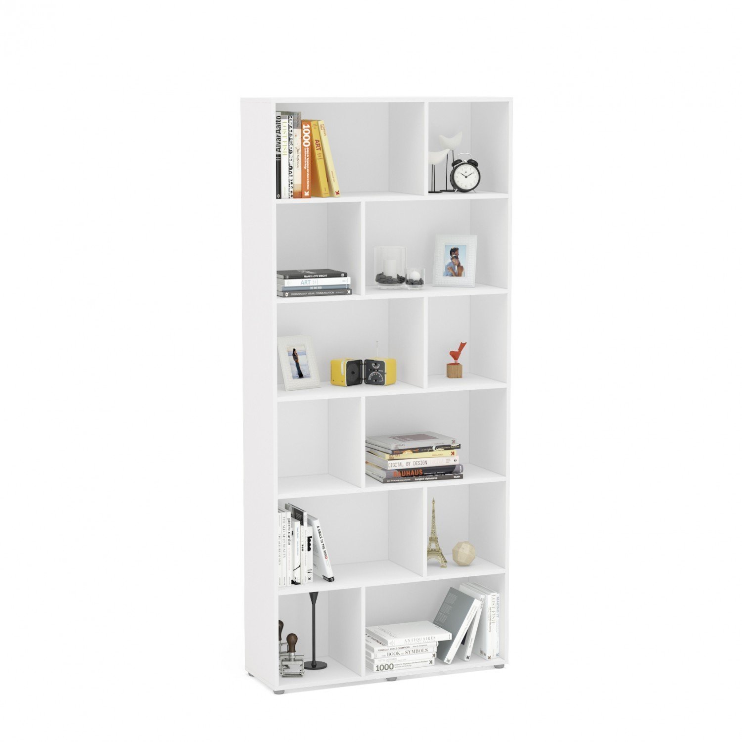 Estante para Livros com 12 Nichos Xangai 204cmx90cm - 2