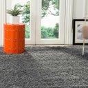 Ver imagem 2 de Tapete para Sala e Quarto Peludo Luxo Casa Dona 150x200cm Prata Platinum