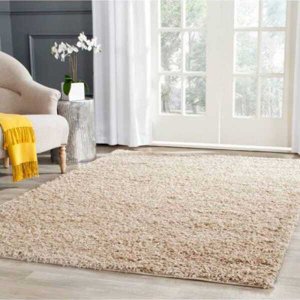 Tapete Furry Bege Casa Dona 200x250