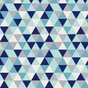 Ver imagem 2 de Tapete Mosaico Triangulos Azul Casa Dona Antiderrapante 140 x 200cm