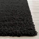 Ver imagem 2 de Tapete Furry Preto Casa Dona 200x300
