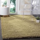 Ver imagem 1 de Tapete para Sala e Quarto Peludo Luxo Casa Dona 200x250cm Bege Gold