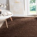 Ver imagem 2 de Tapete para Sala e Quarto Peludo Luxo Casa Dona 100x150cm Marrom Bronze