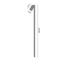 Ver imagem 2 de Luminária Espeto de Jardim Taschibra Wabi 50 Mr11 Bivolt Branco