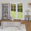 Ver imagem 3 de Estante de Madeira com 5 Nichos Cinza Lavado