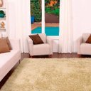Ver imagem 2 de Tapete para Sala Shaggy Requinte Casa Dona 150x200cm Bege