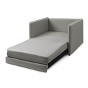Ver imagem 7 de Poltrona Cama Retratil Compacta Dália Fixa Veludo K01 - D’Rossi