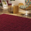 Ver imagem 1 de Tapete Felpudo Apolo Soft Casa Dona 200x250 Vinho