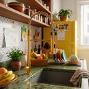 Ver imagem 7 de Kit Cuba Simples Gourmet 44x44 Inox 304 com Torneira Retrátil Brinovar Luxo