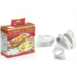 Conjunto de Forma de Pastel e Fogazza com 3 Unidades - 4