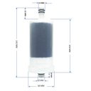 Ver imagem 3 de KIT 3 Refil / Vela Para Toneira Com Filtro com carvão ativo Blindada - BL