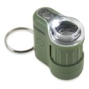 Ver imagem 3 de Microscópio Chaveiro com Luz Led e Uv, Zoom de 20x Verde