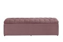Ver imagem 1 de Calçadeira Baú Imperatriz 100 cm Suede Rosê
